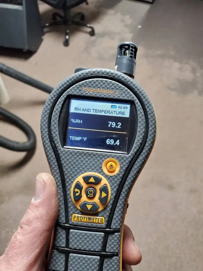 Moisture meter humidity assessment for Fire & Smoke Damage Restoration in Chickasha